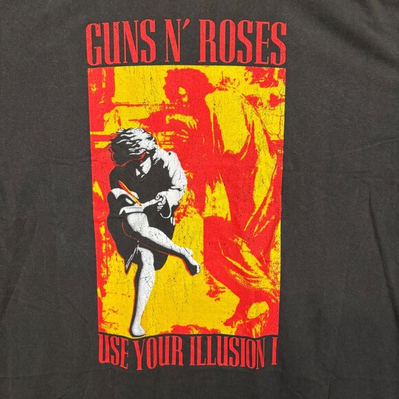 Guns N' Roses Get In The Ring Tour Rock Band Oversized T-Shirt Size Large - Picture 2 of 4